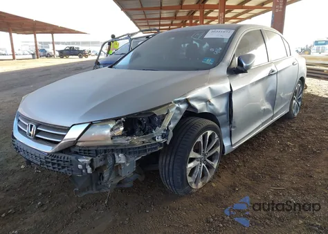 2014 Honda Accord Sport из США, поврежденный, VIN 1HGCR2F50EA023878